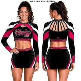 Prodigy Cheer Apparel's THE SPOTLIGHT Competition Cheer Uniform