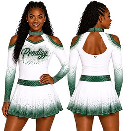 Prodigy Cheer Apparel's The Limelight Competition Cheer Uniform
