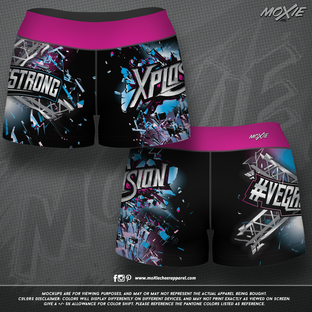 Las-Vegas-Xplosion-Cheer-SHORTS-moXie MU
