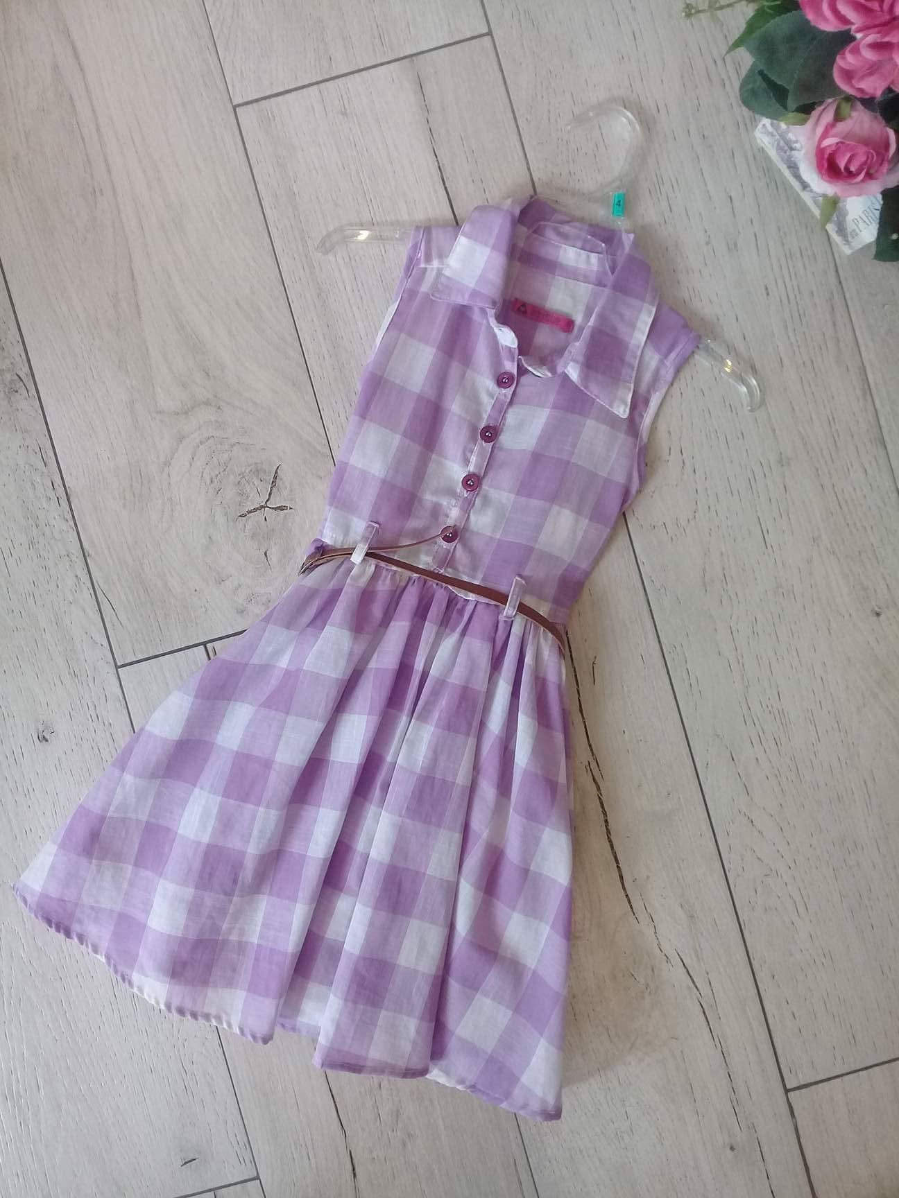 Vestido de cuadros