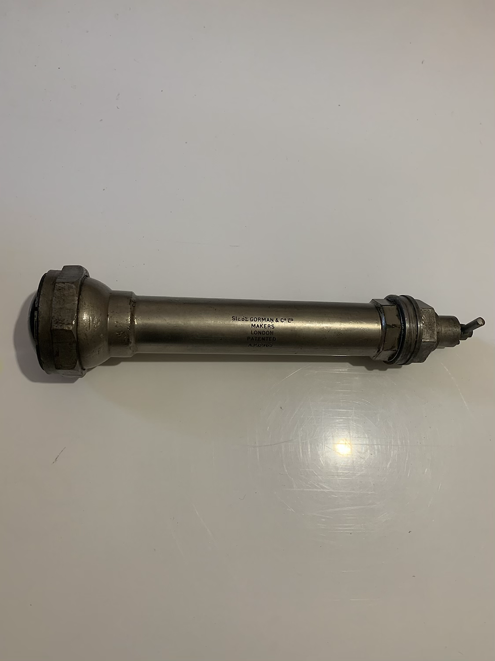 Thumbnail: Siebe Gorman Admiralty Pattern Torch Marked Siebe Gorman & Co LTD Makers London 