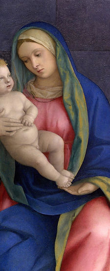 Madonna and Child Saints