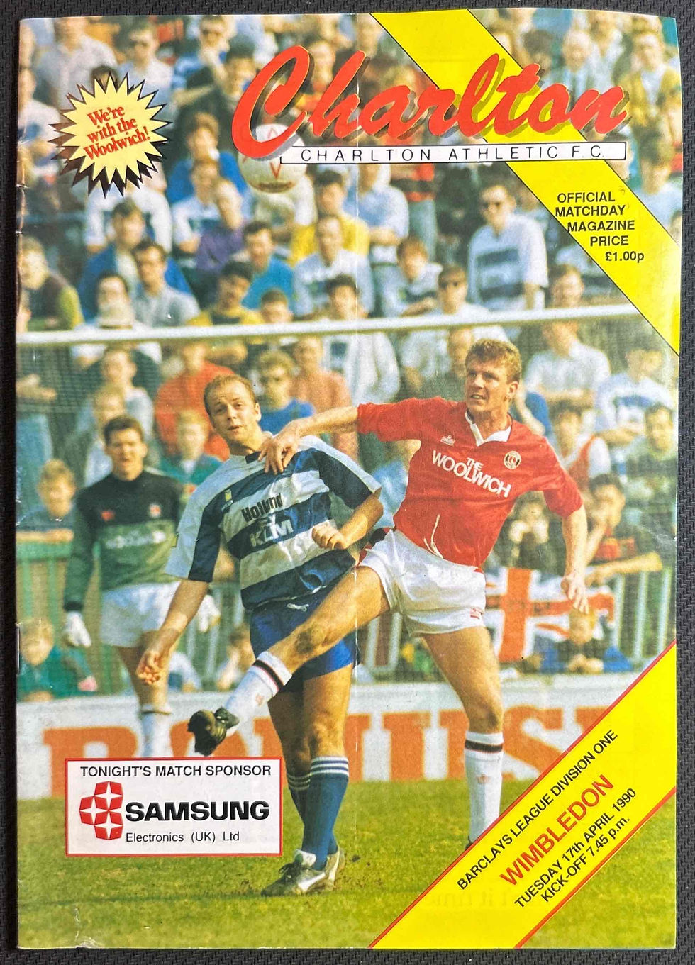 Charlton V Wimbledon