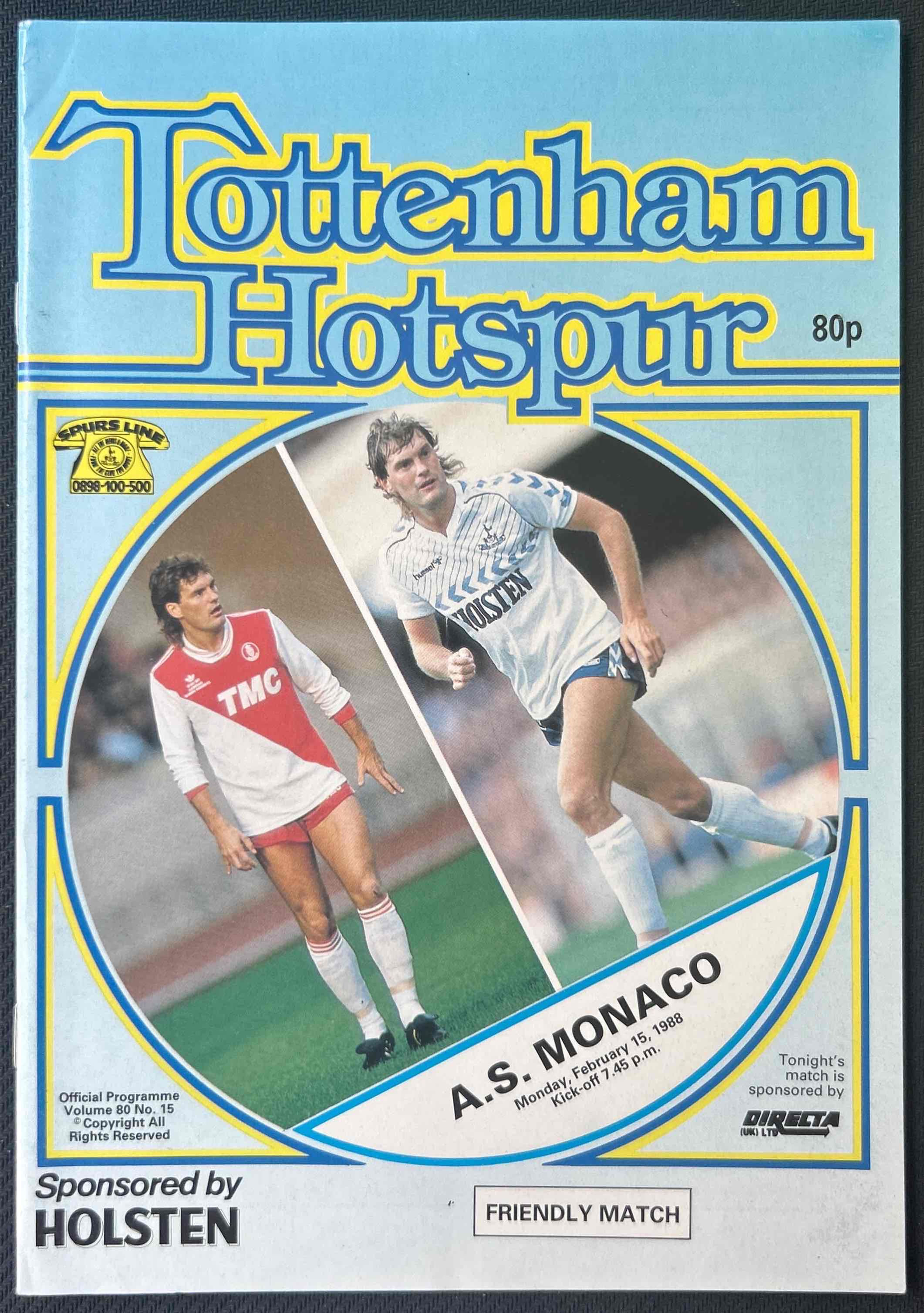 Tottenham V AS Monaco