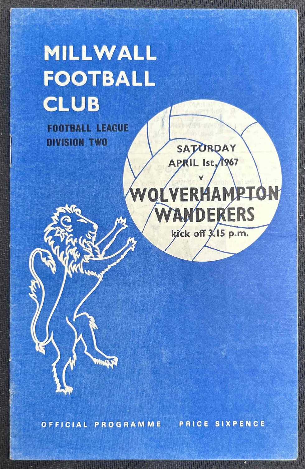 Millwall V Wolves