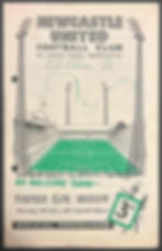 Newcastle Football Programmes
