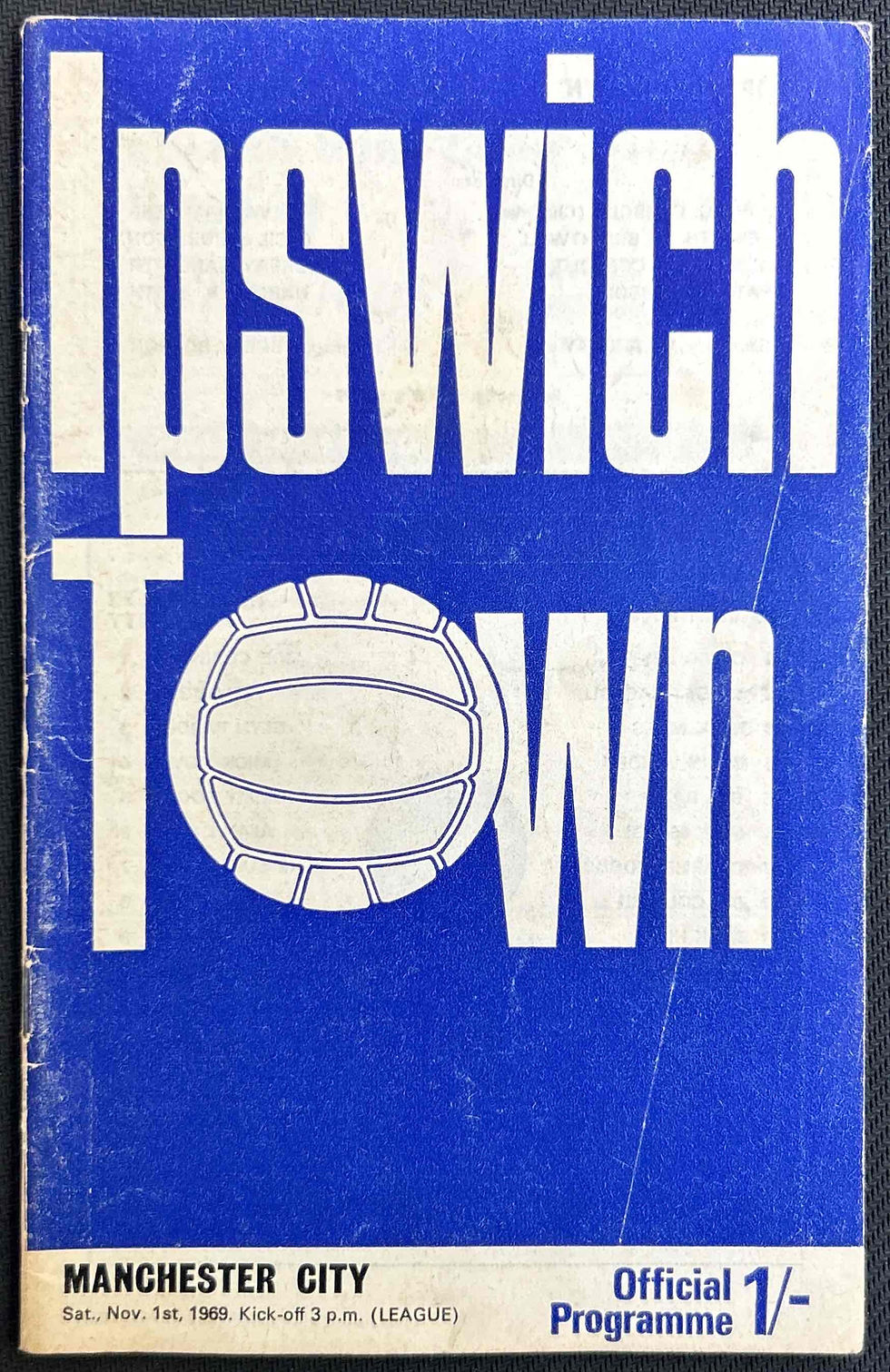 Ipswich Football Programme