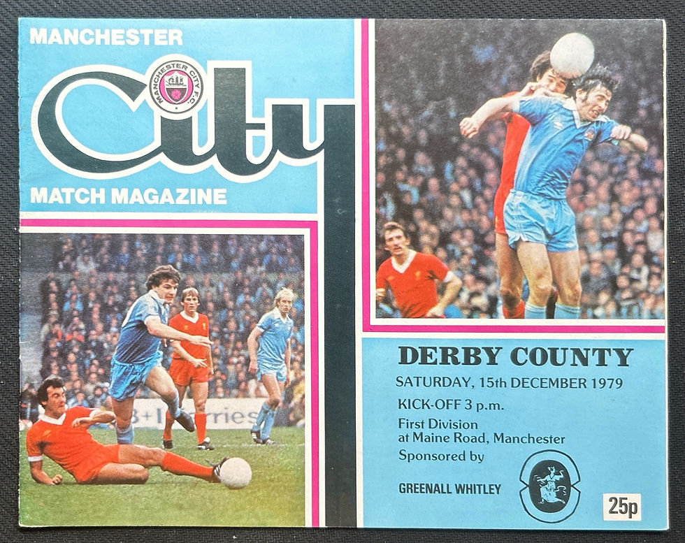 1979 Dec 15 Man City V Derby
