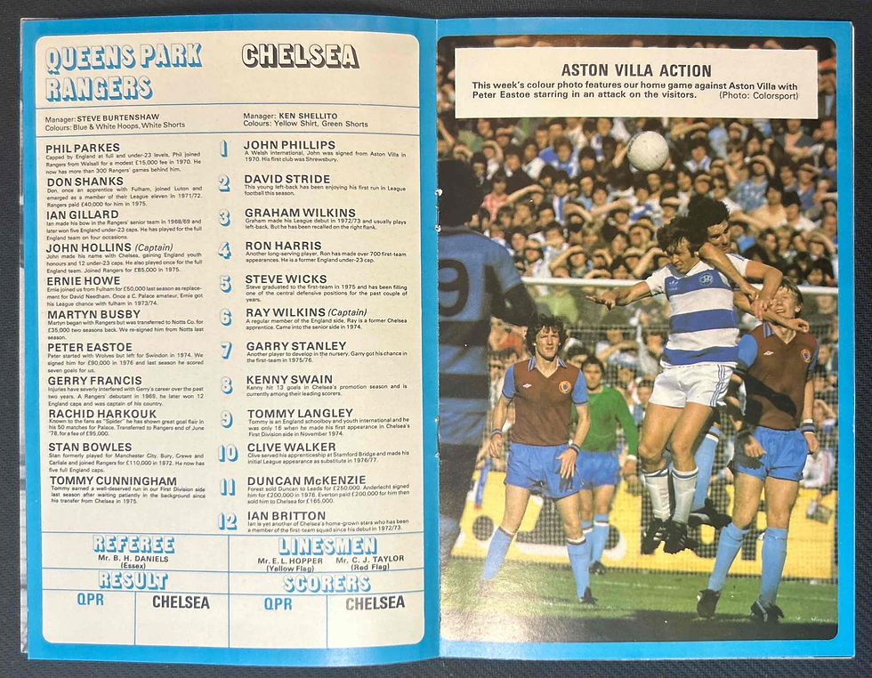 Thumbnail: 1978 Nov 4 QPR V Chelsea