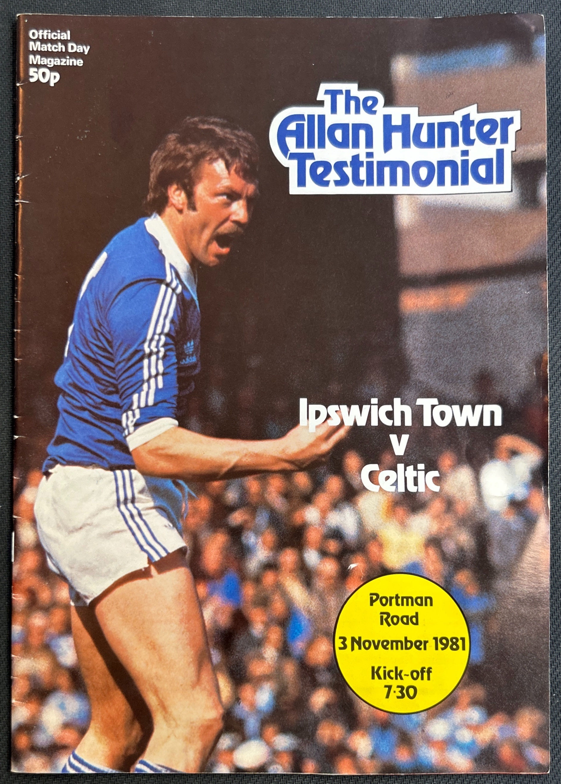 1981 Nov 3 Ipswich V Celtic