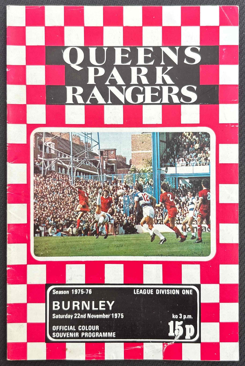 1975 Nov 22 QPR V Burnley