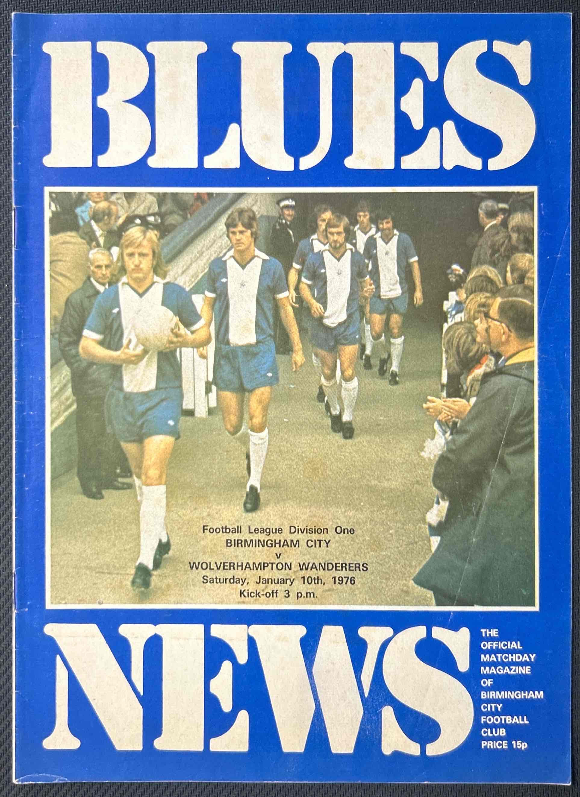 Birmingham Football Programmes