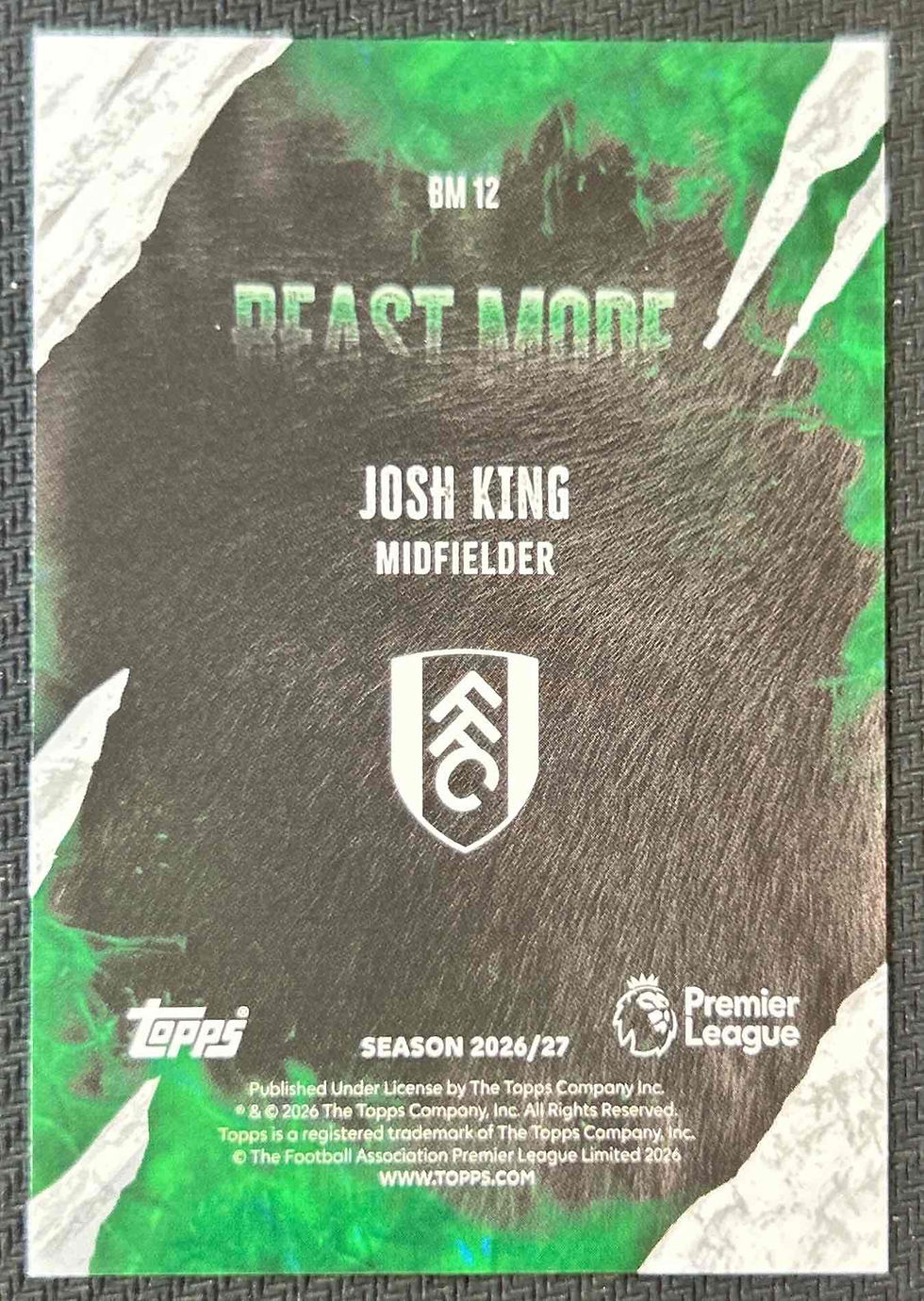 Thumbnail: King, Josh - Fulham