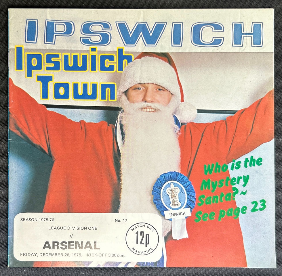 1975 Dec 26 Ipswich V Arsenal