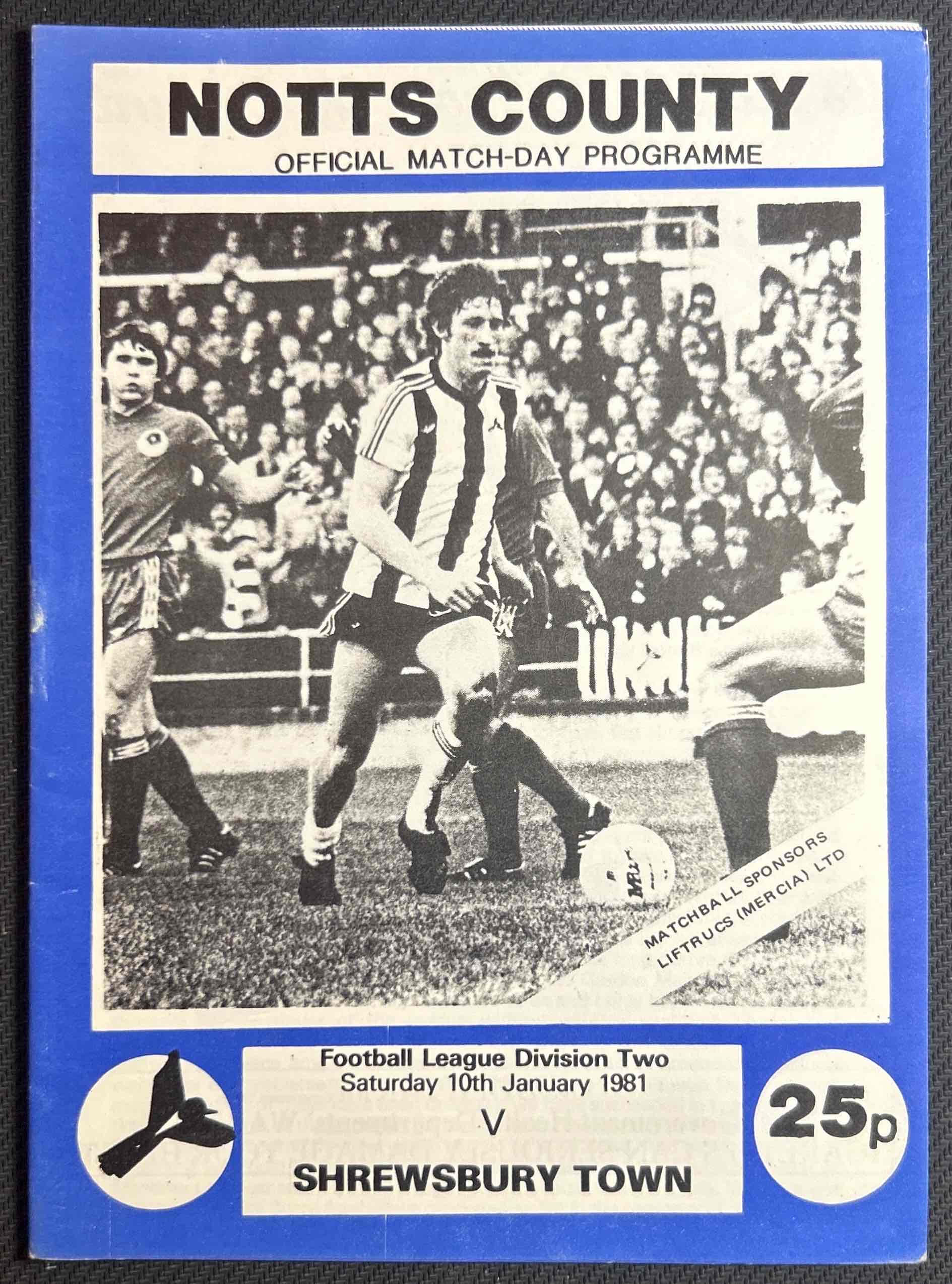 Notts V Shrewsbury