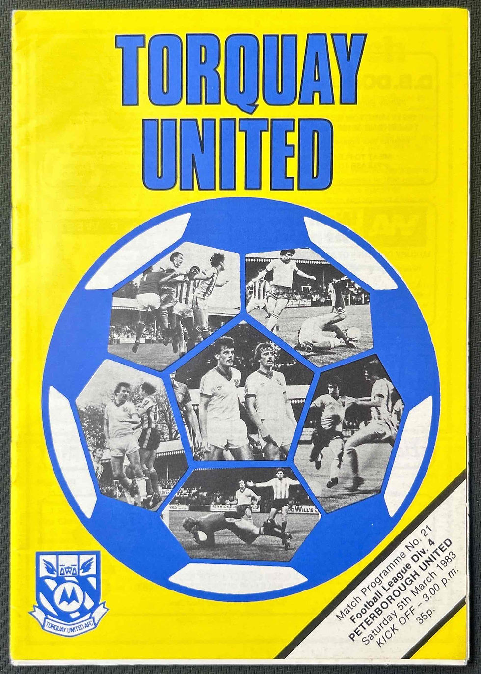 1983 Mar 5 Torquay V Peterborough