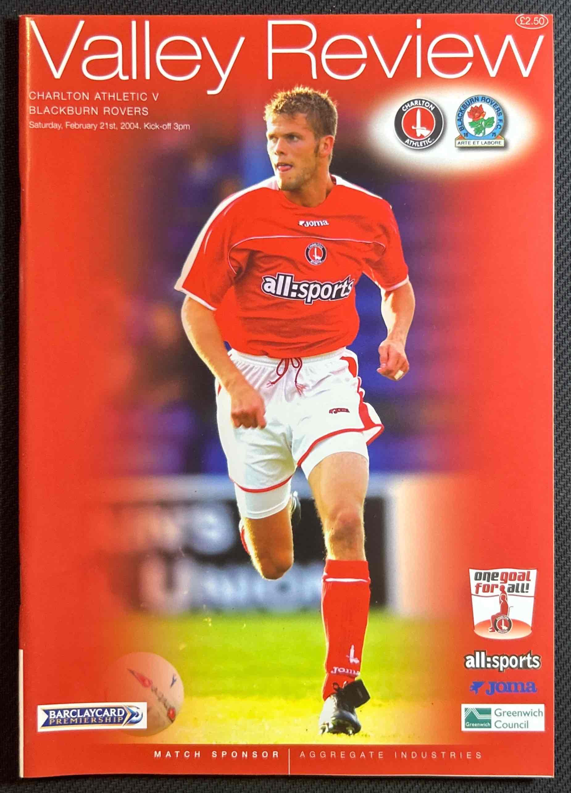 Charlton V Blackburn
