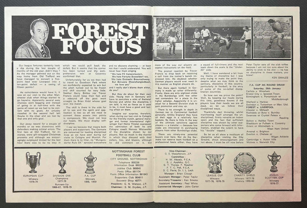 Thumbnail: Nottingham Forest V West Brom