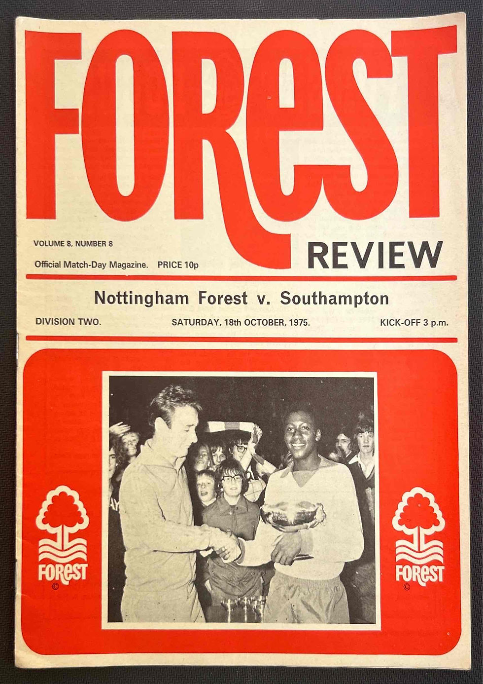 1975 Oct 18 Nottingham Forest V Southampton