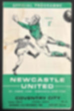 Newcastle Football Programme