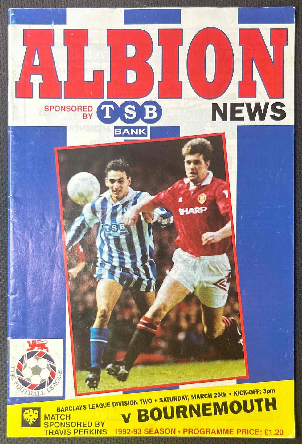 1993 Mar 20 Brighton V Bournemouth