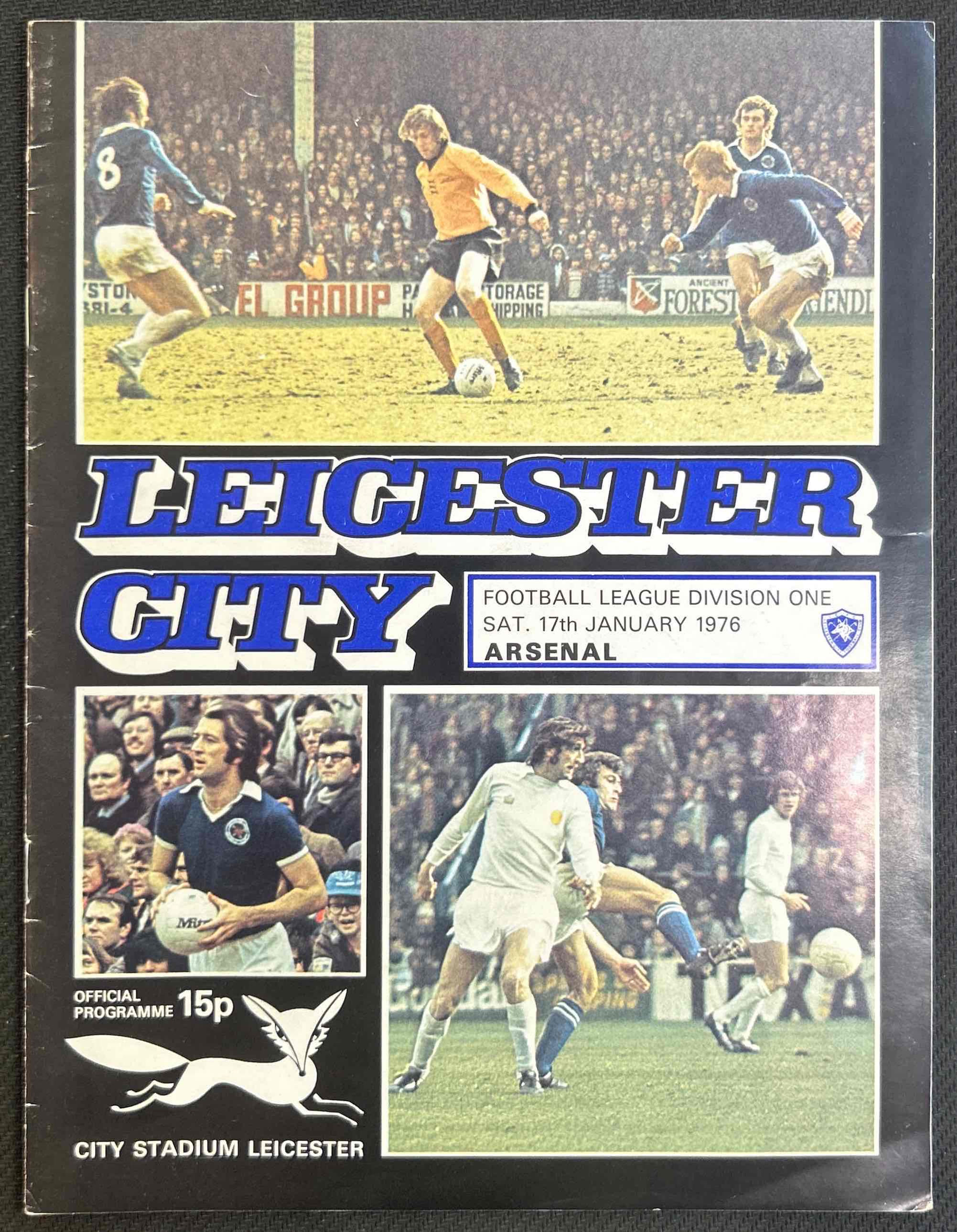 1976 Jan 17 Leicester V Arsenal