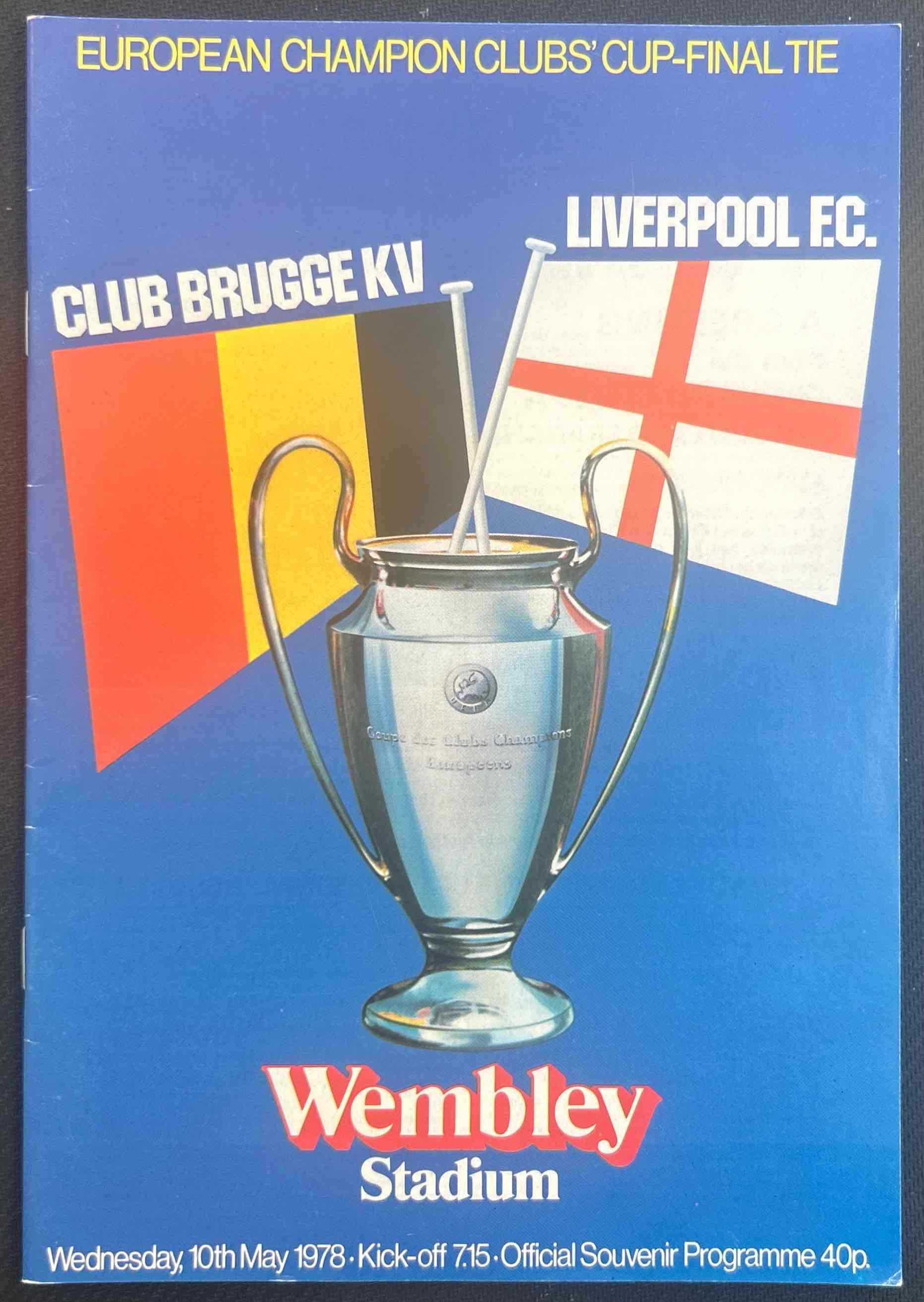 1978 May 10 Club Brugge V Liverpool