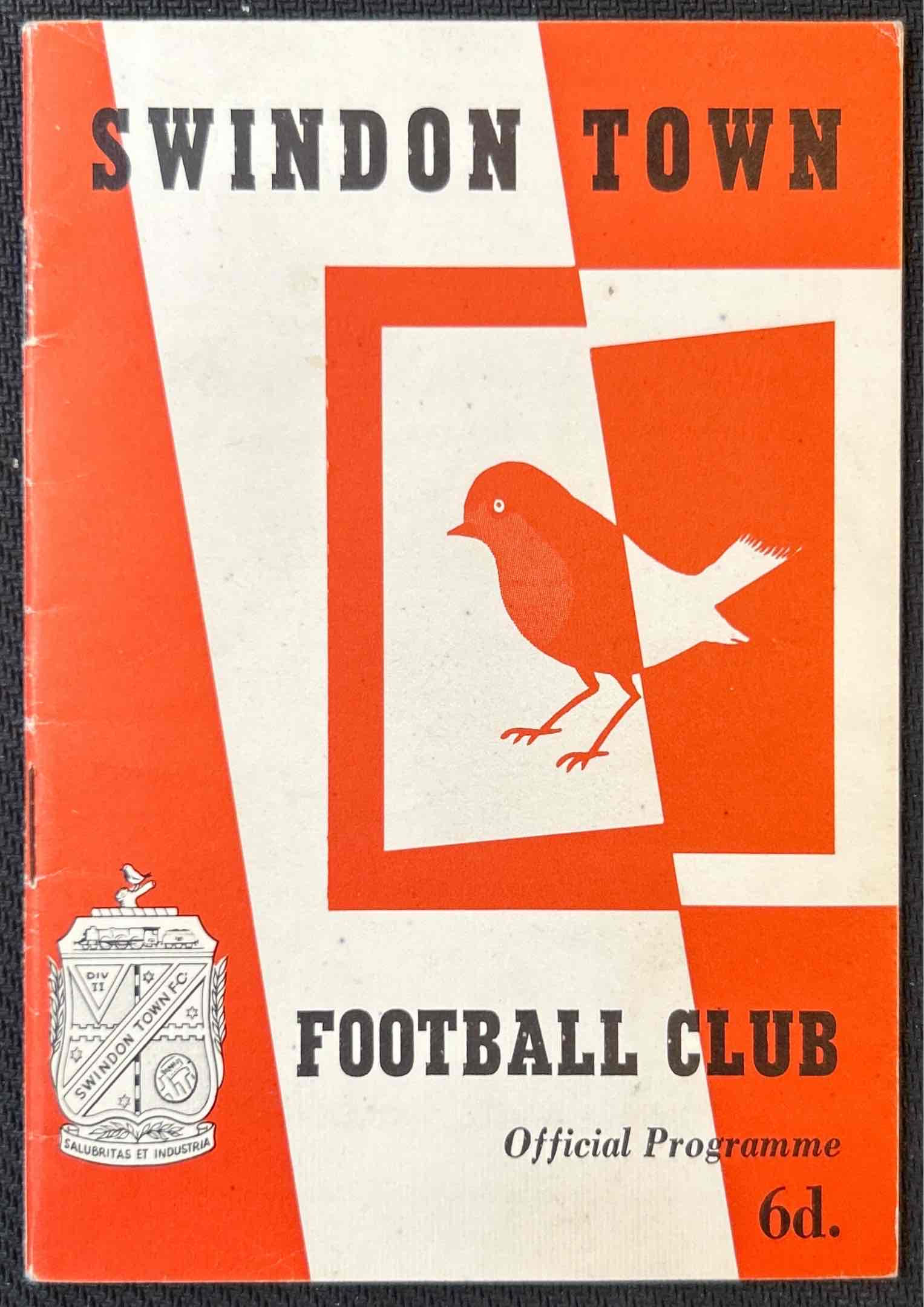Swindon Football Programmes
