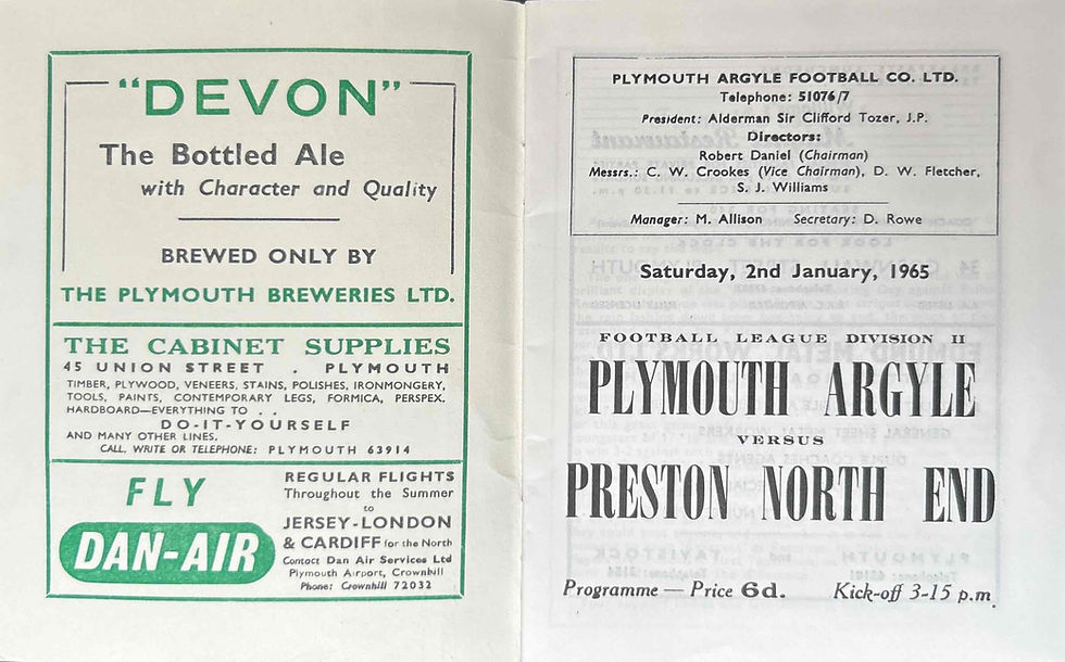 Thumbnail: Plymouth V Preston North End