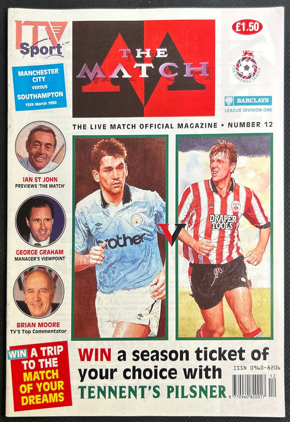 1992 Mar 15 Man City V Southampton