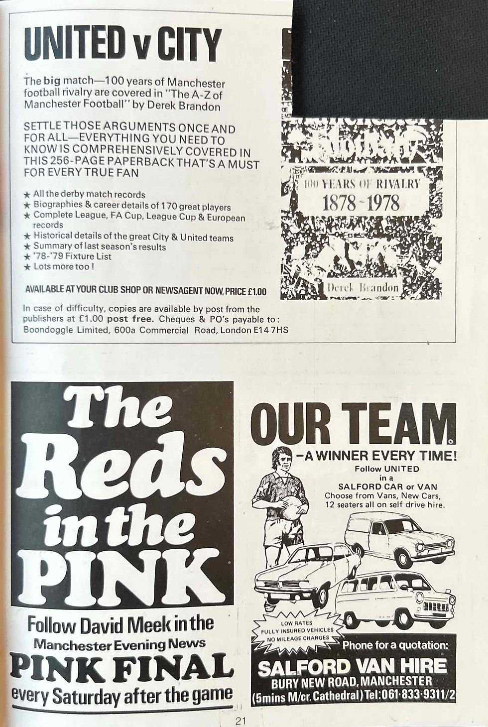 Thumbnail: Man United Football Programmes