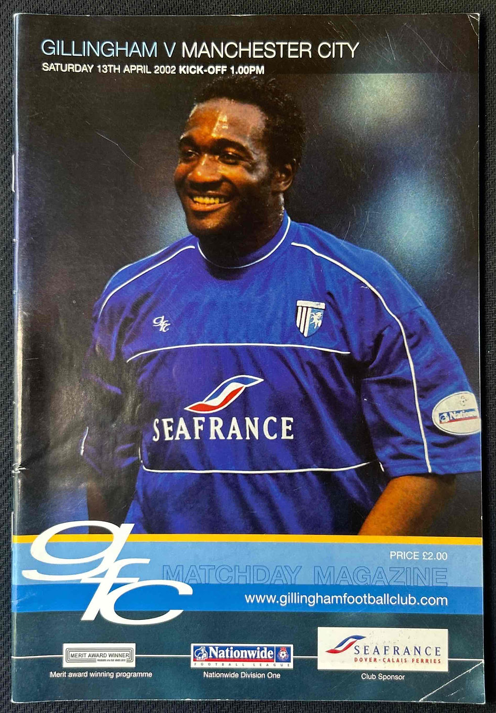 Thumbnail: 2002 Apr 13 Gillingham V Man City