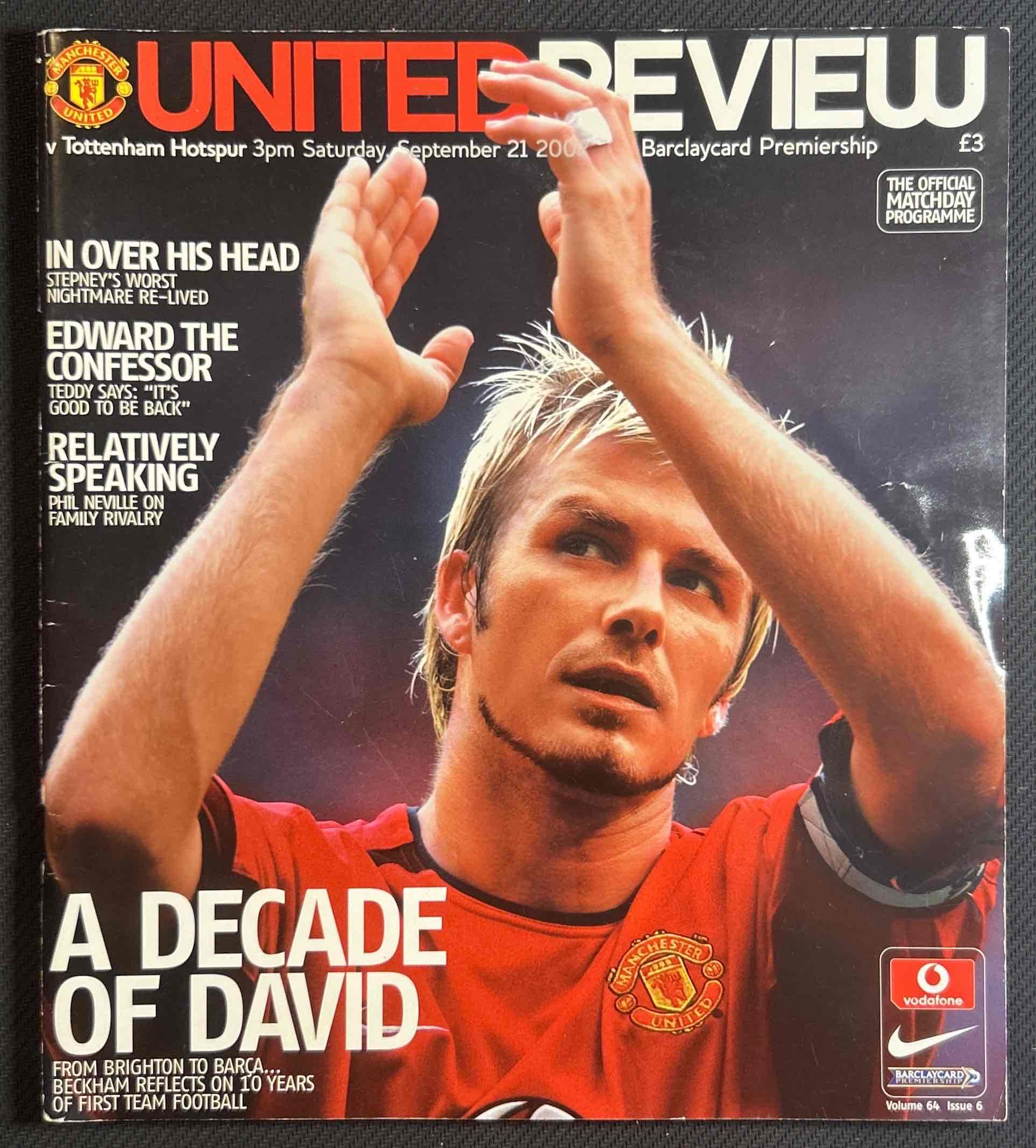 Man United V Tottenham