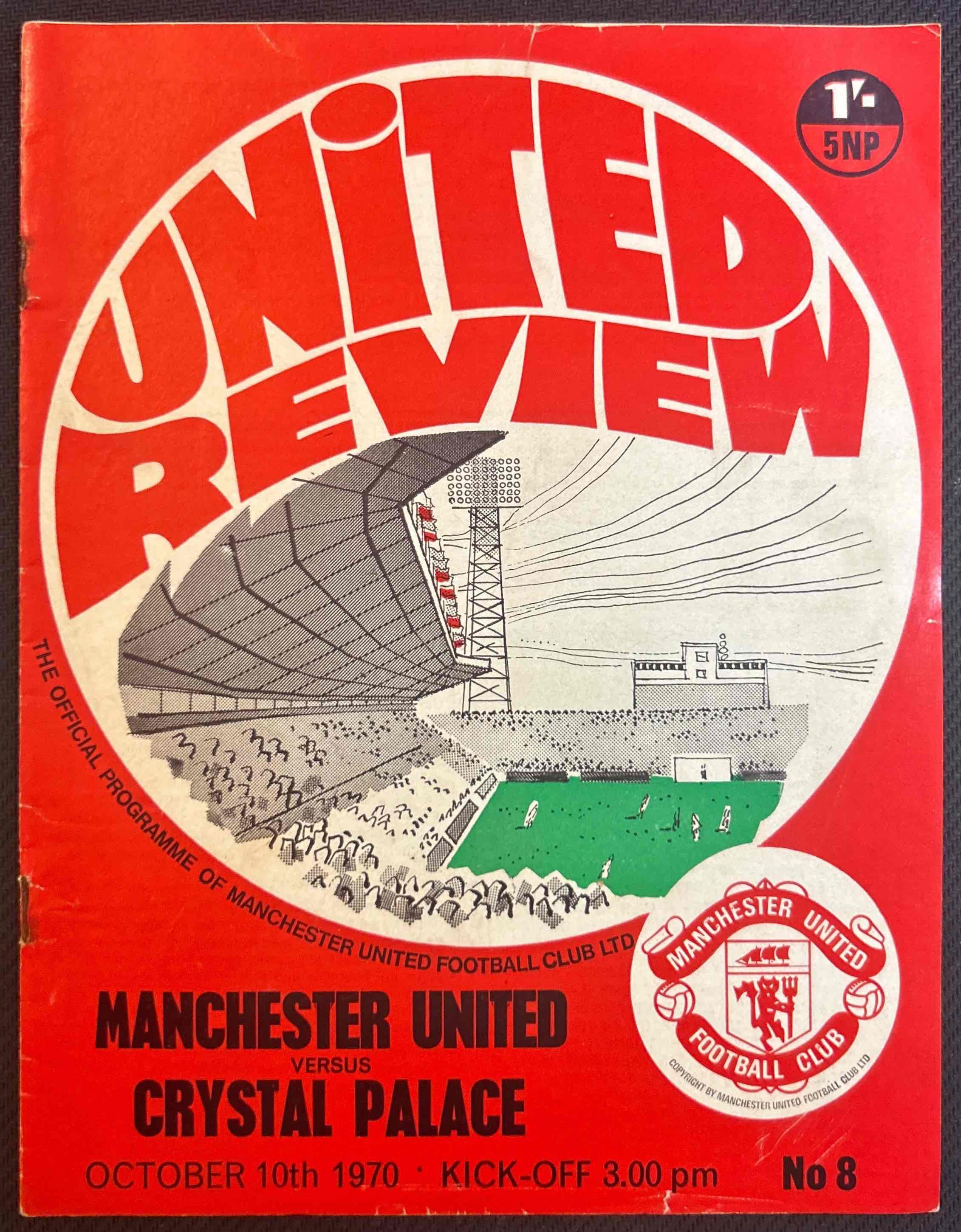Man United V Crystal Palace