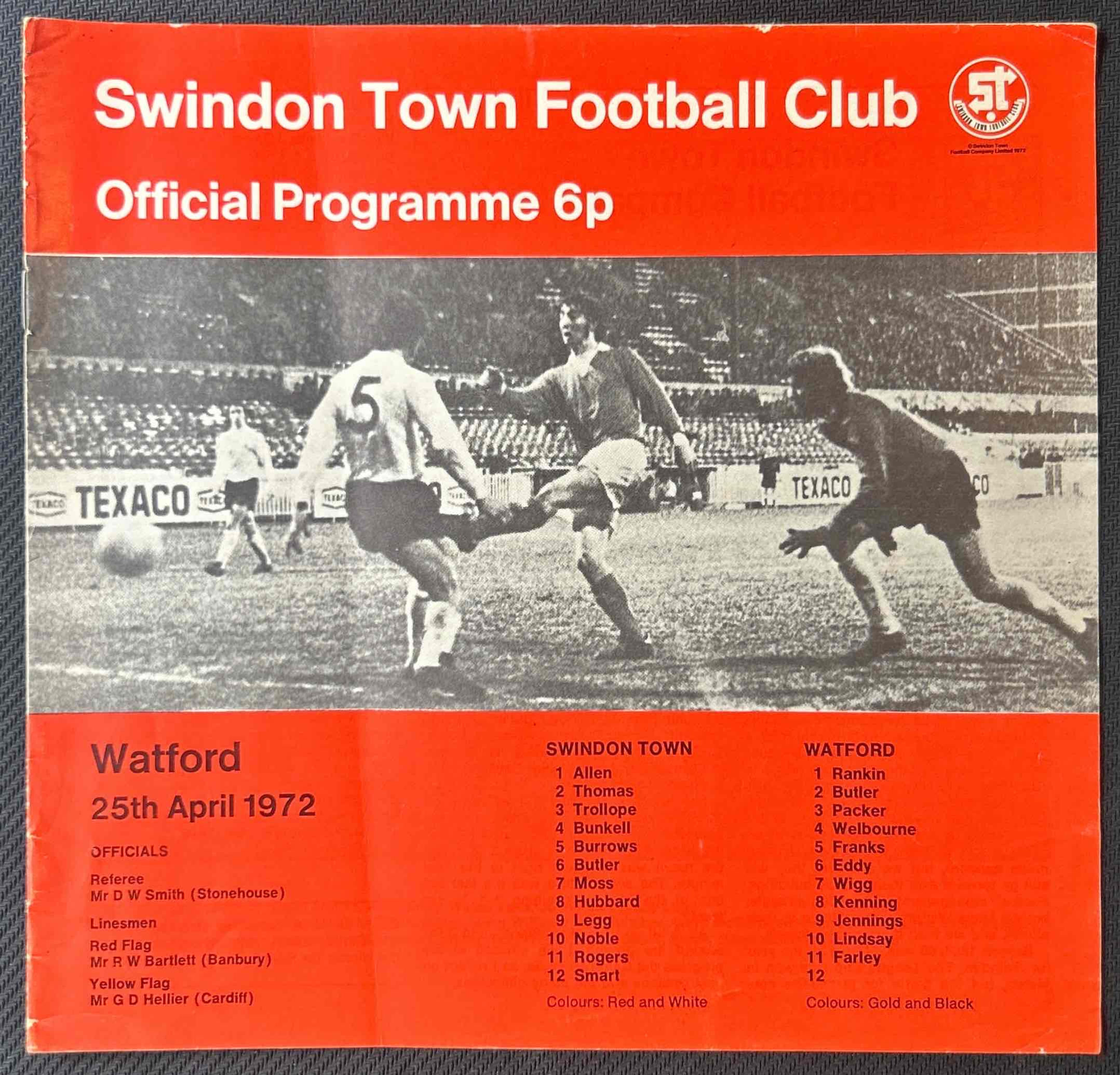 Swindon V Watford