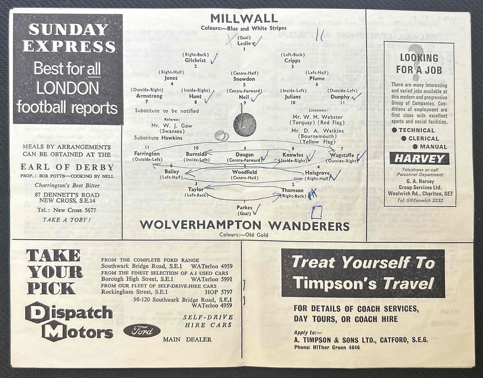 Thumbnail: Millwall V Wolves