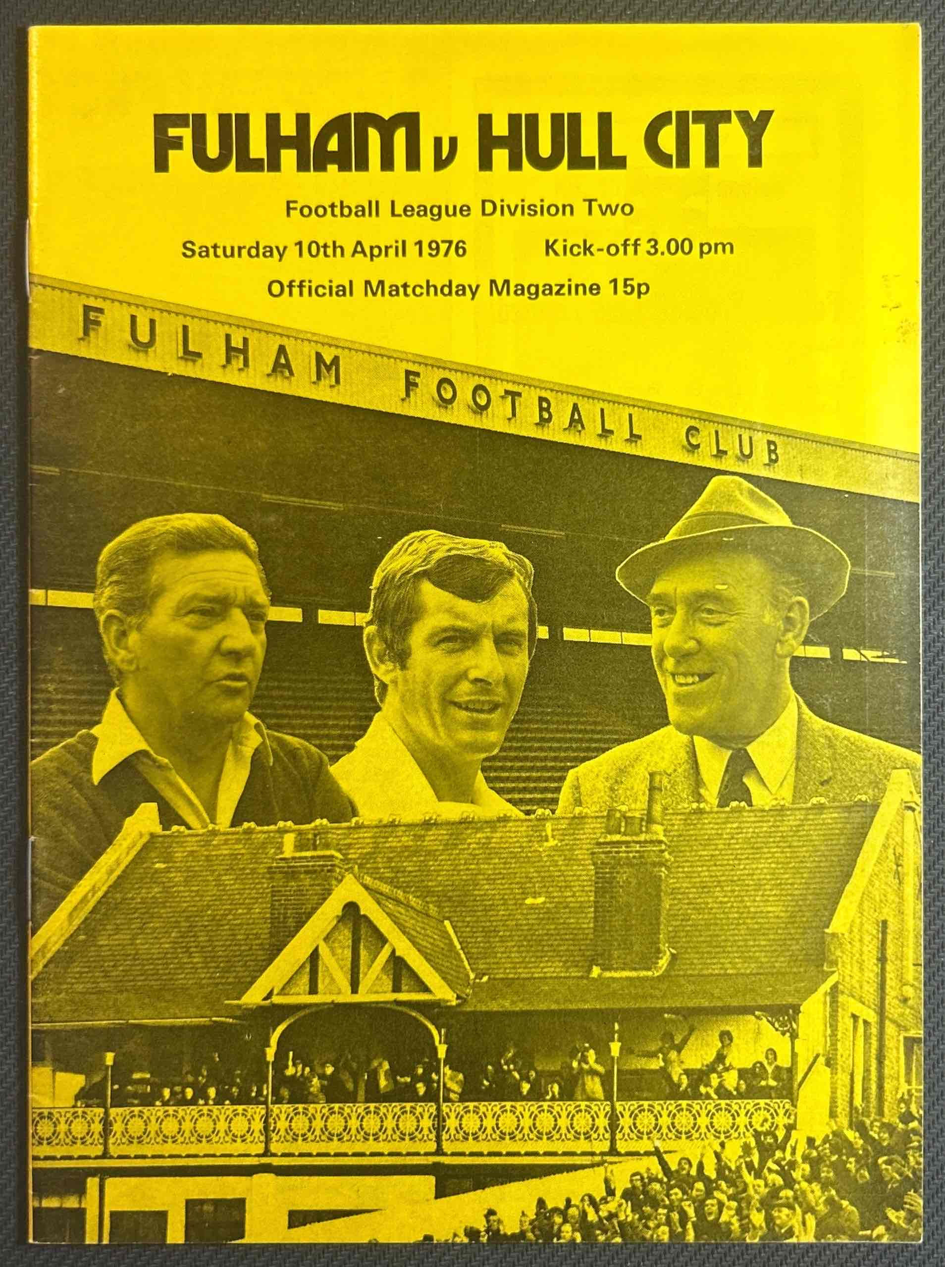 Fulham V Hull