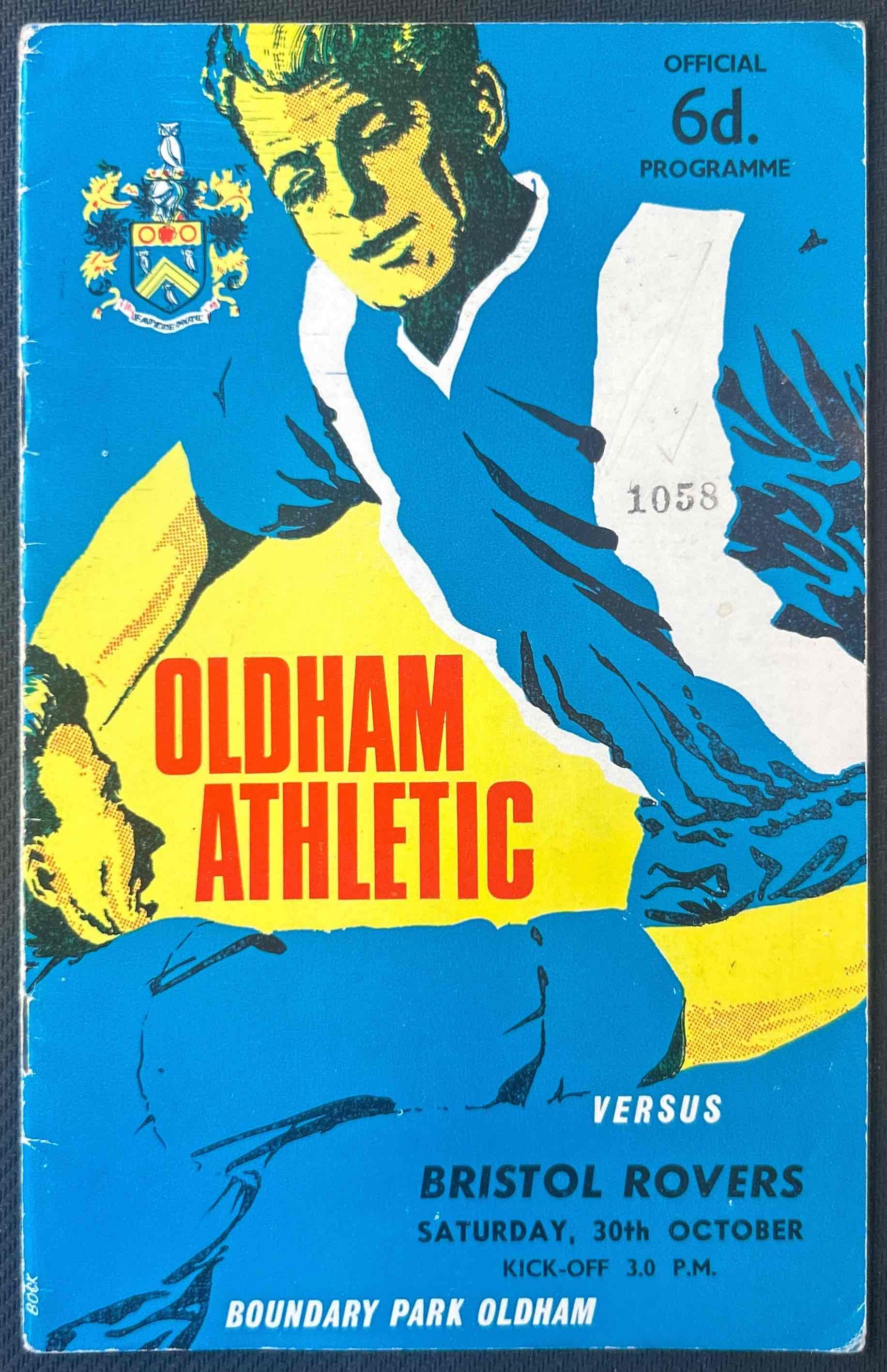 Oldham V Bristol Rovers