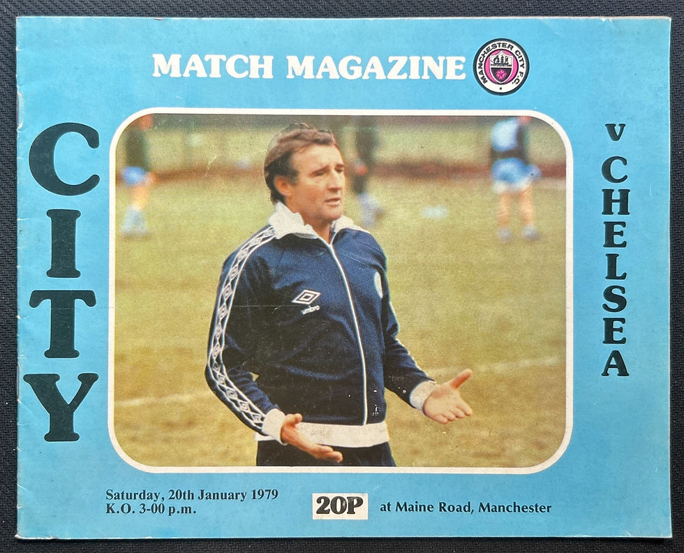 1979 Jan 20 Man City V Chelsea