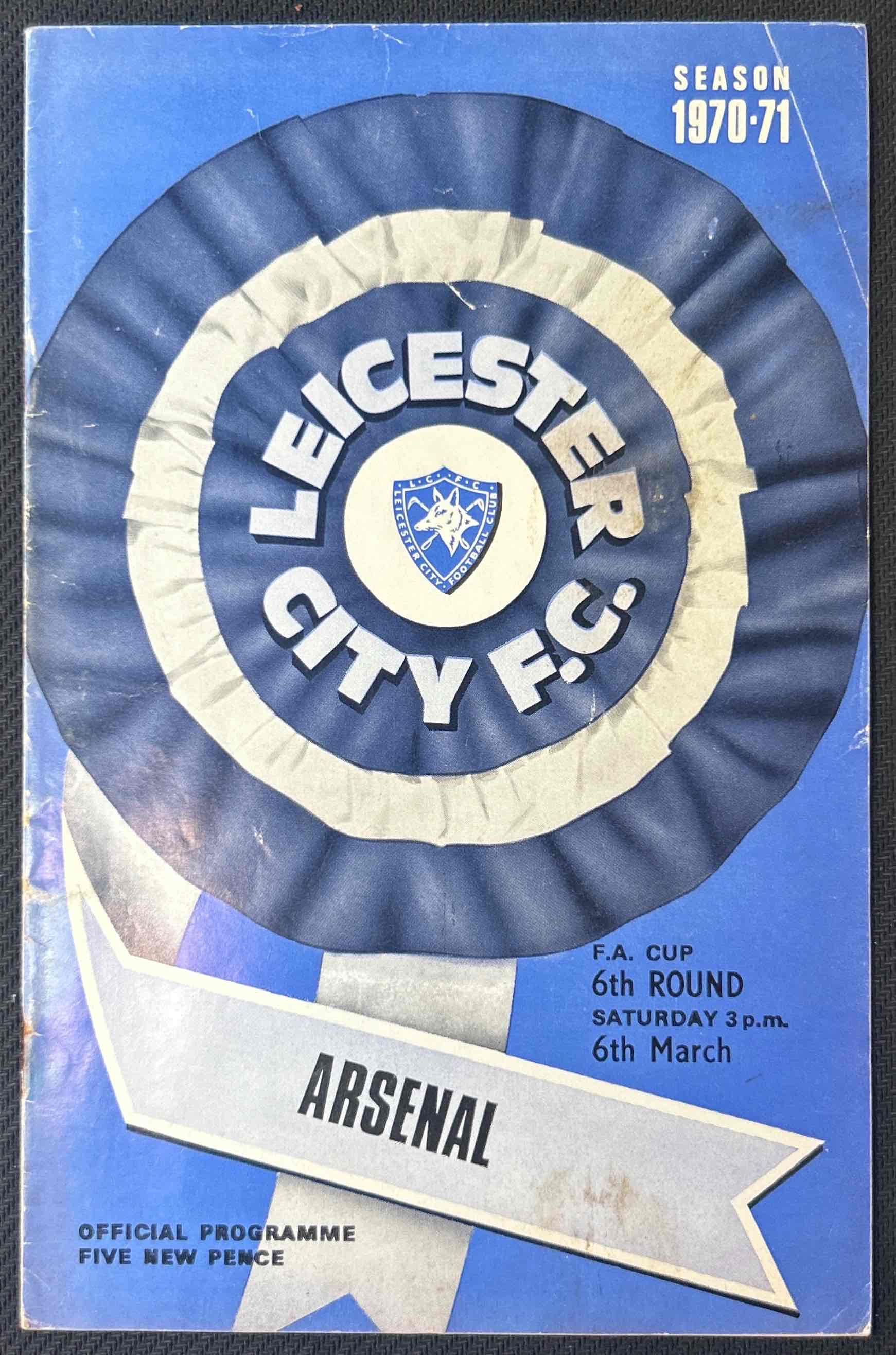 1971 Mar 6 Leicester V Arsenal