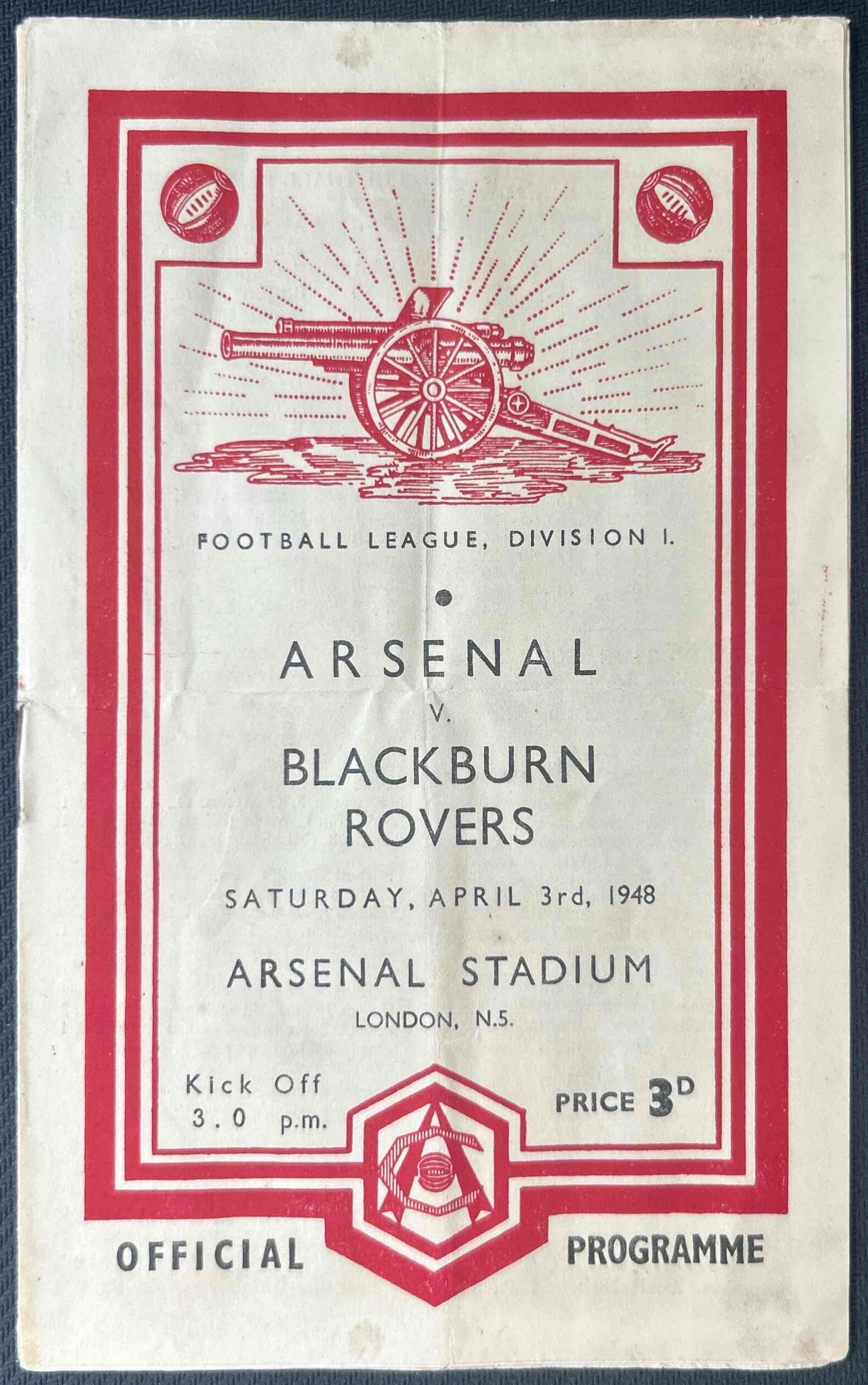 Arsenal V Blackburn