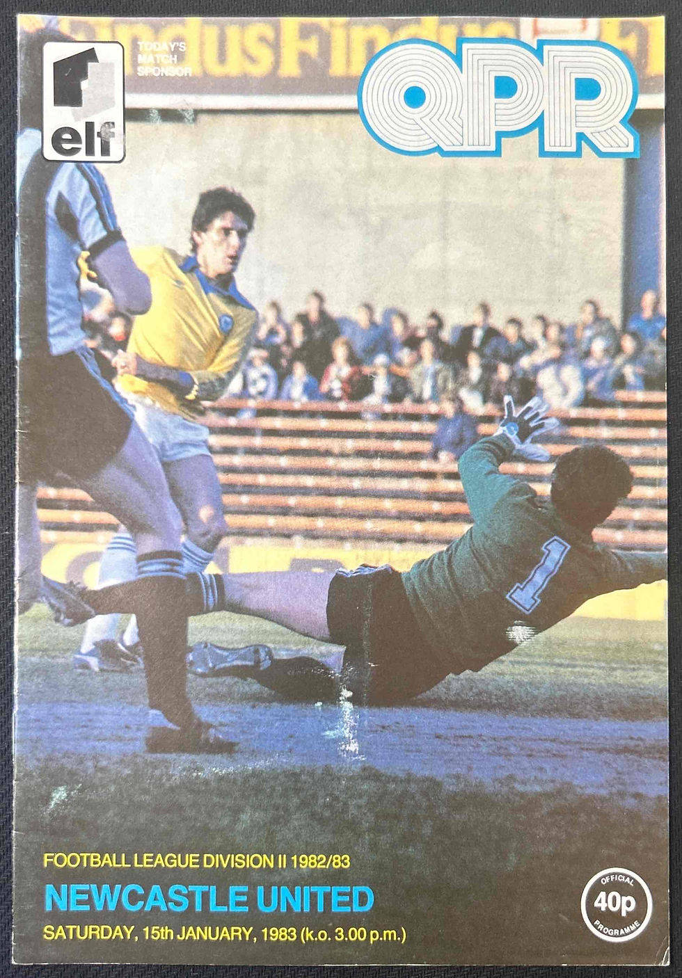 1983 Jan 15 QPR V Newcastle