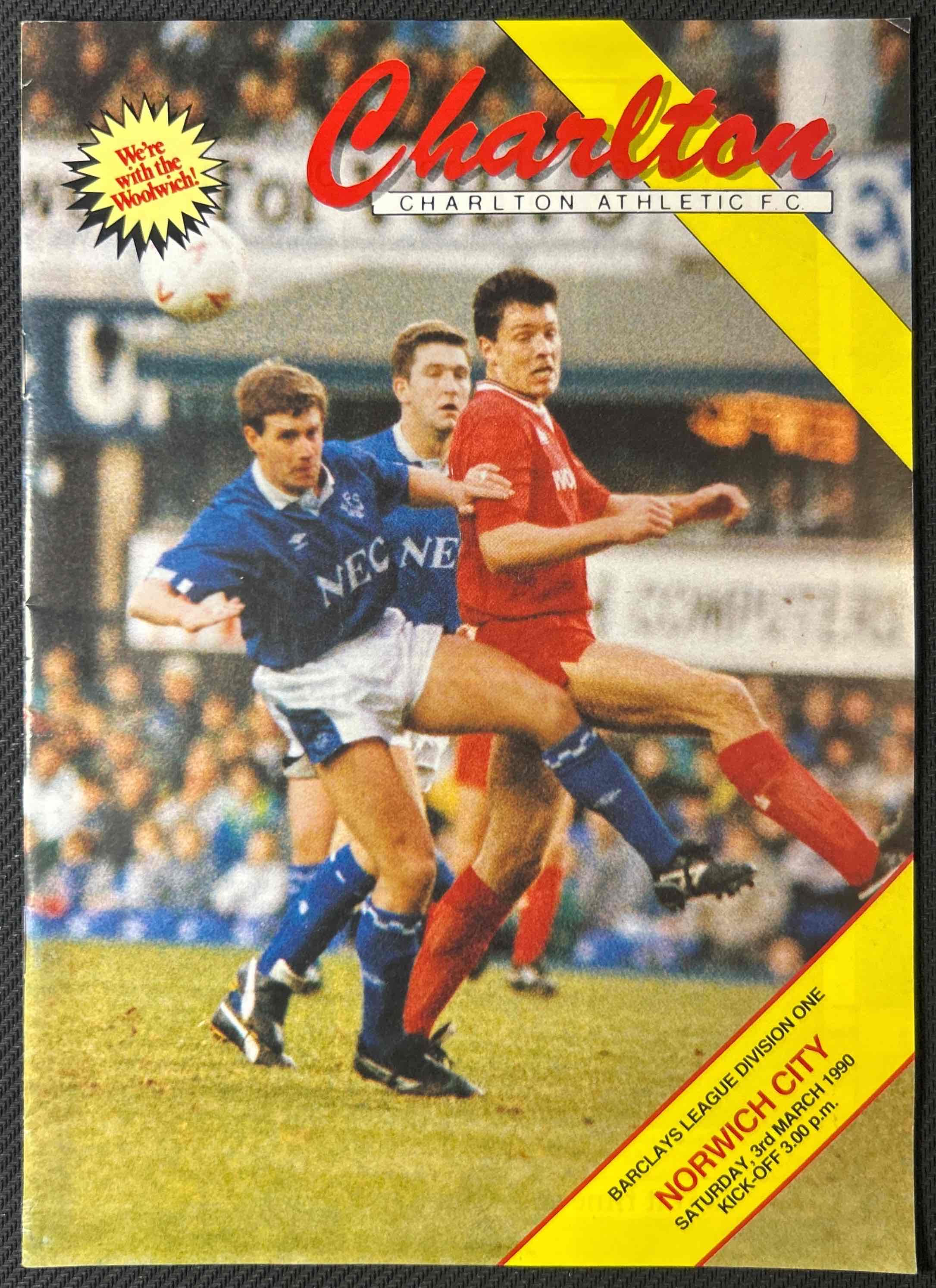Charlton V Norwich