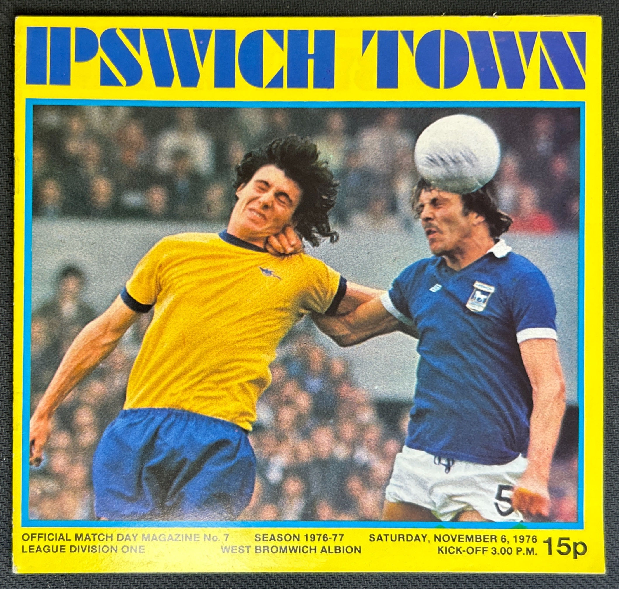 1976 Nov 6 Ipswich V West Brom