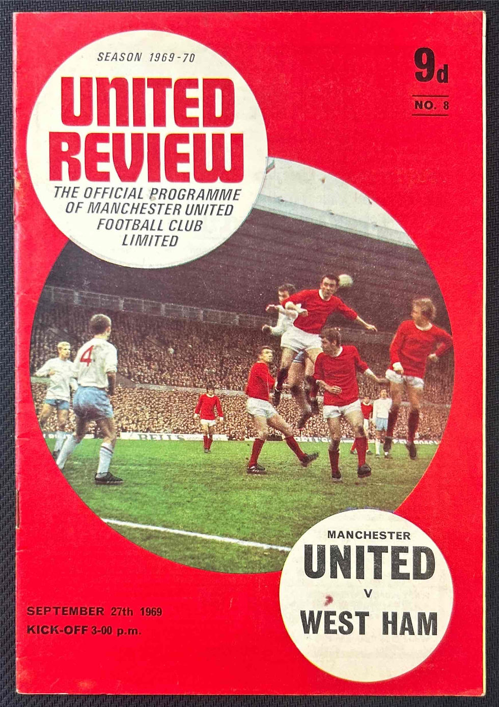 Man United Football Programme