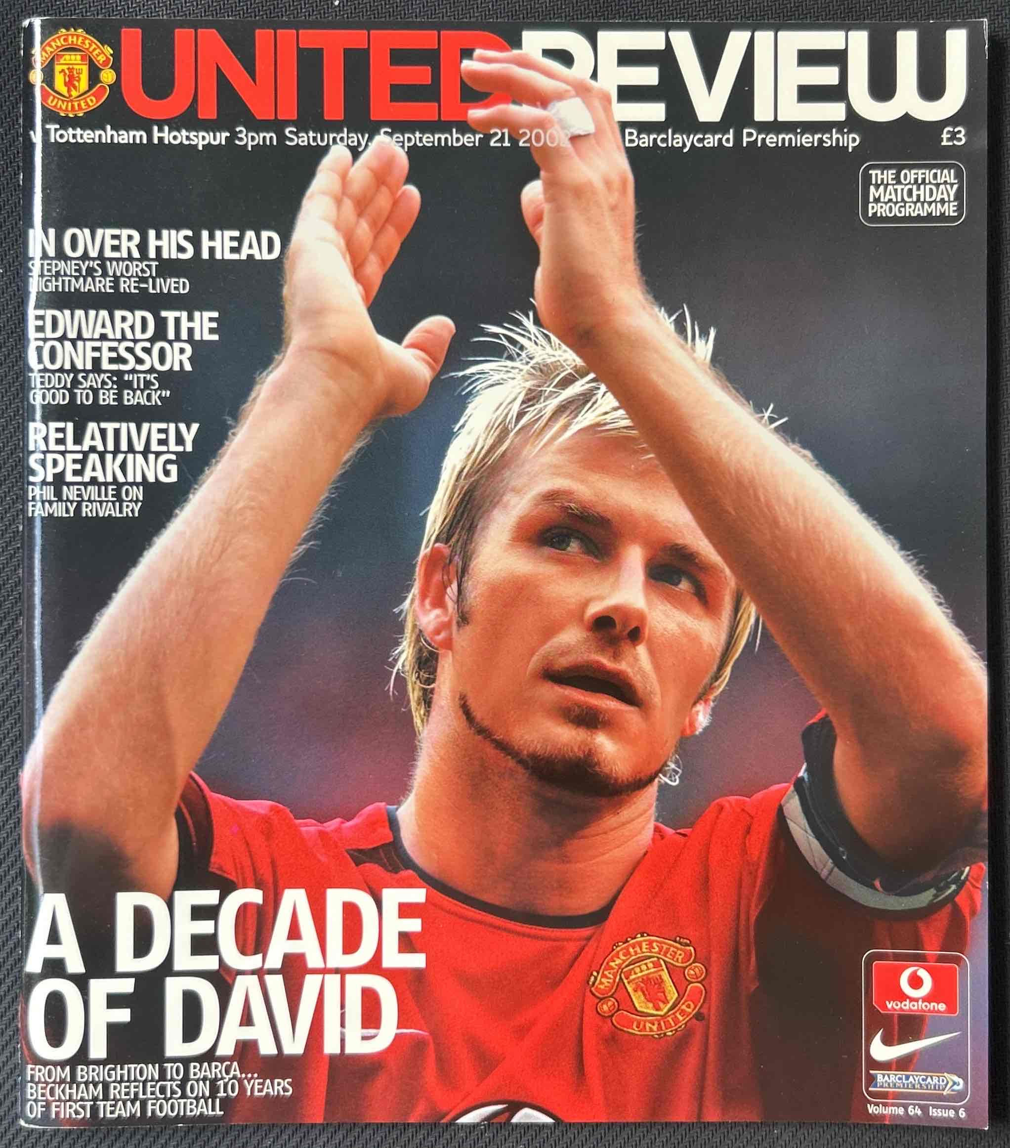Man United V Tottenham