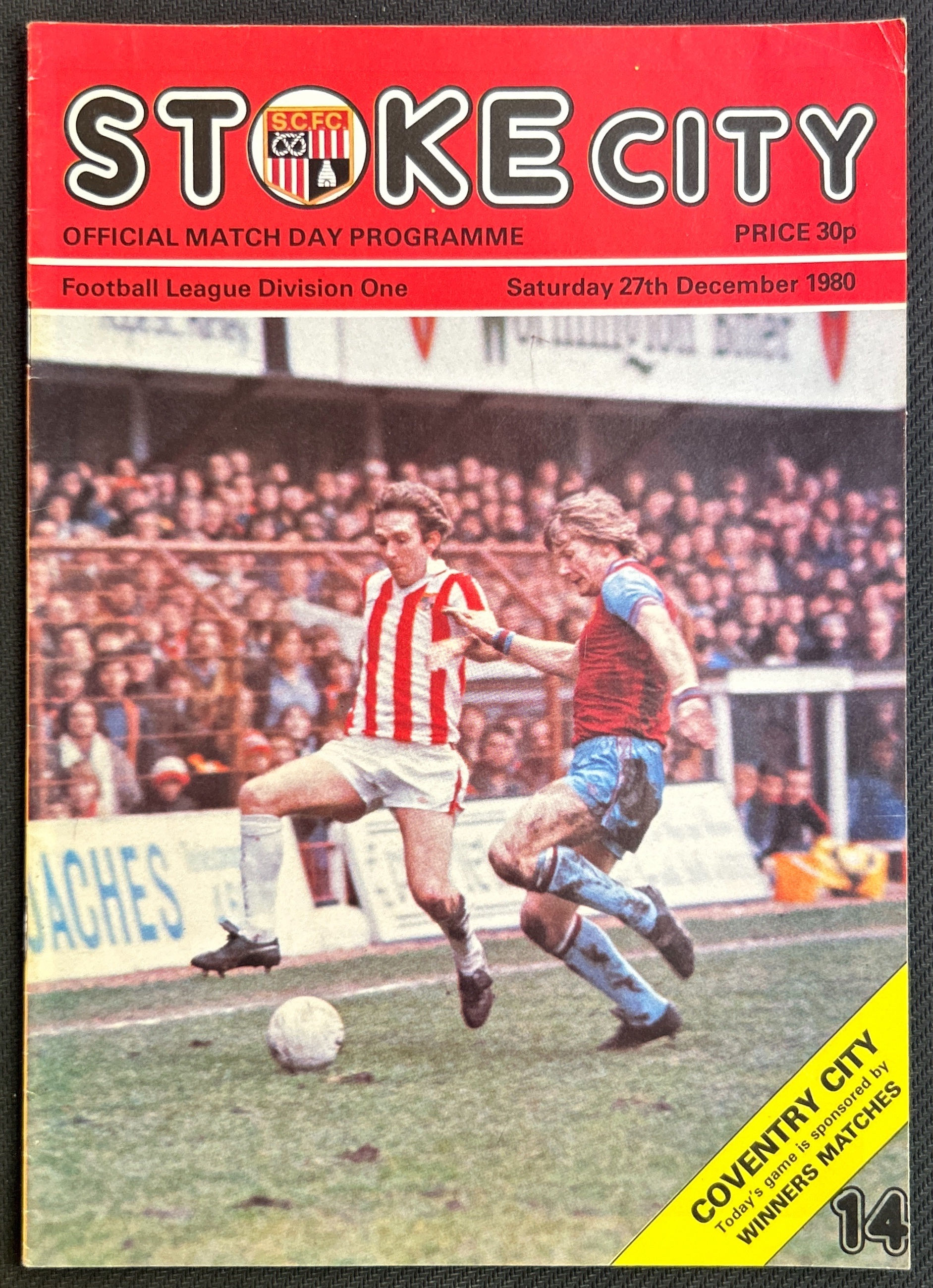 1980 Dec 27 Stoke V Coventry