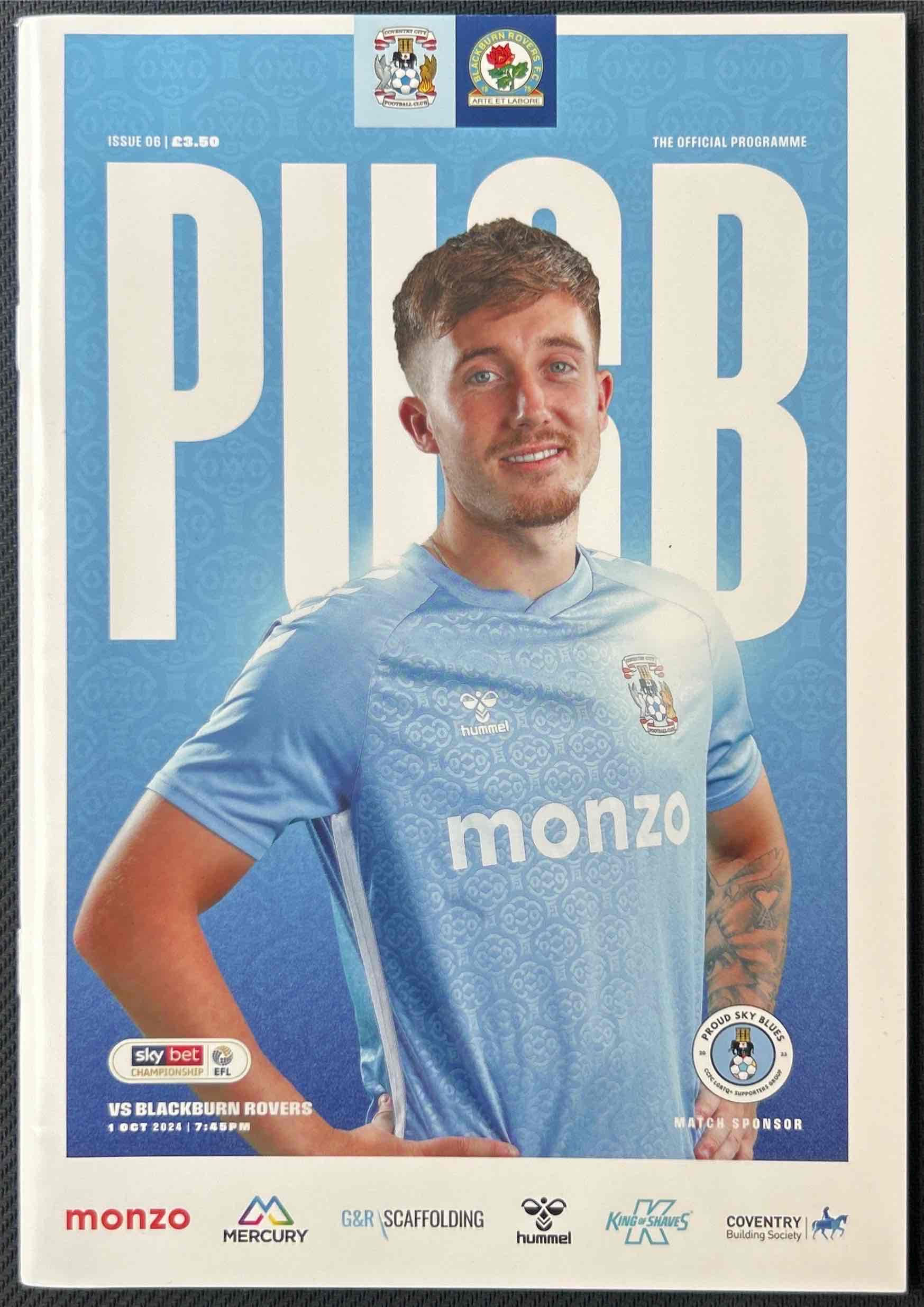 Coventry Football Programmes