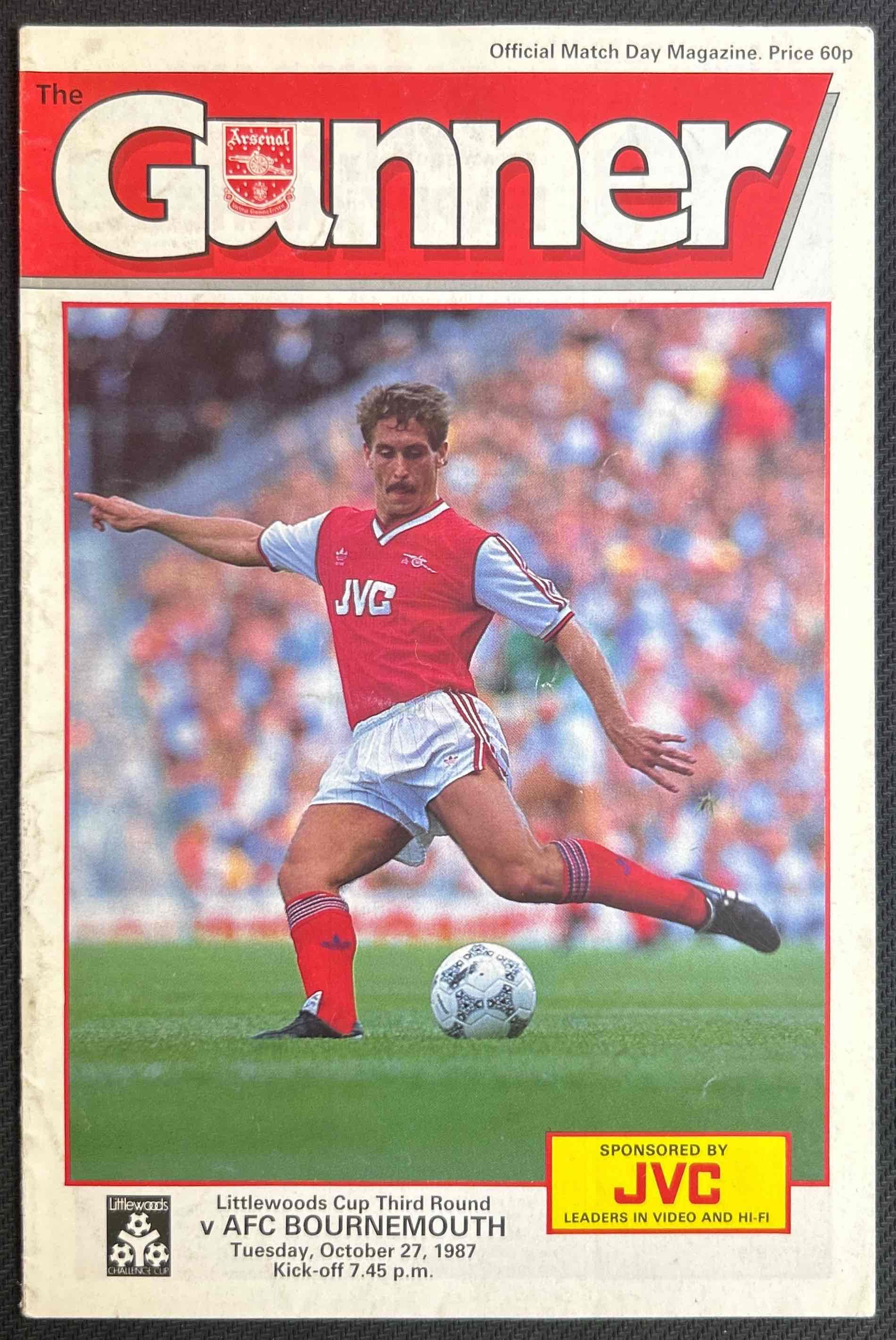 1987 Oct 27 Arsenal V Bournemouth