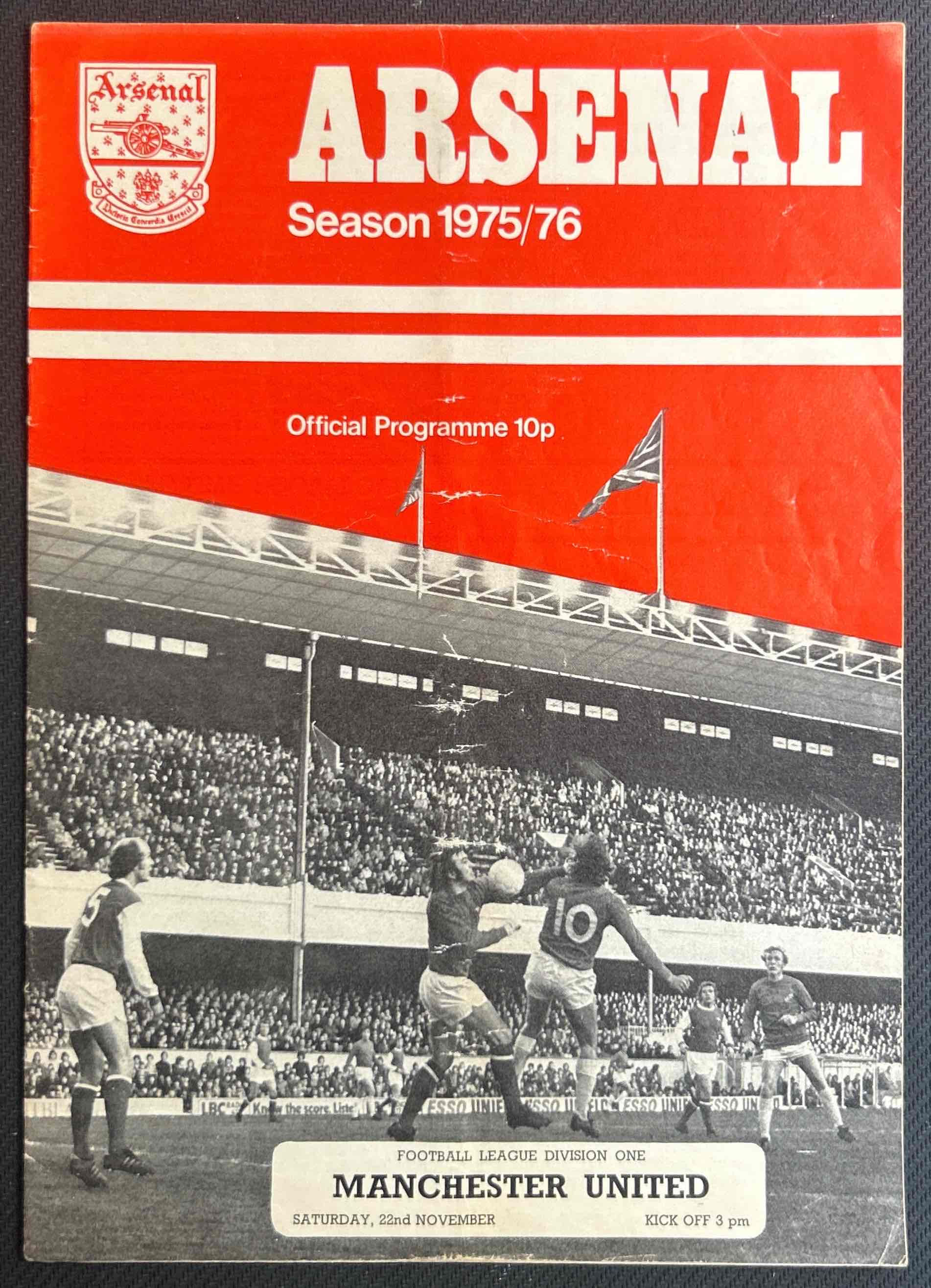 Arsenal V Man United